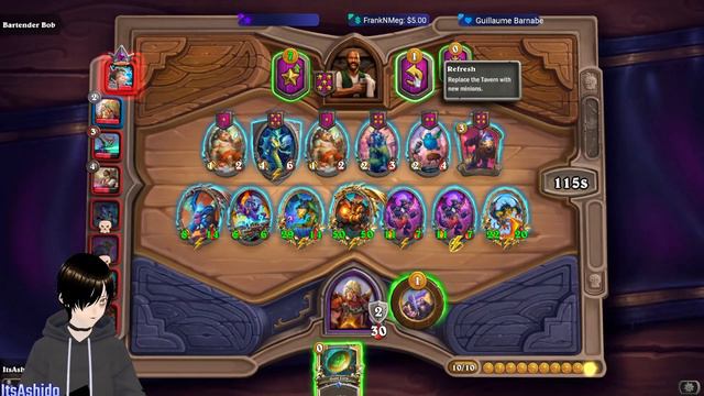 Lord Barov Has A Gambling Addiction / Hearthstone Battlegrounds Full Game смотреть онлайн