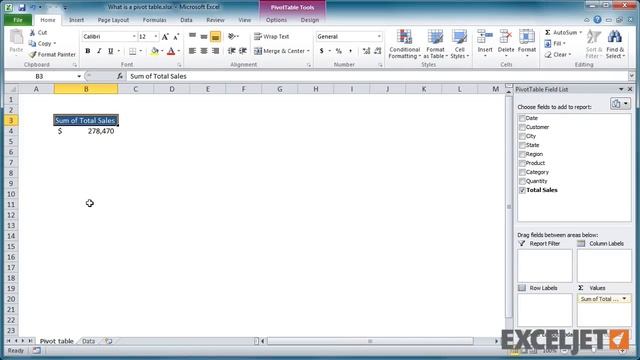 What is a pivot table? смотреть онлайн