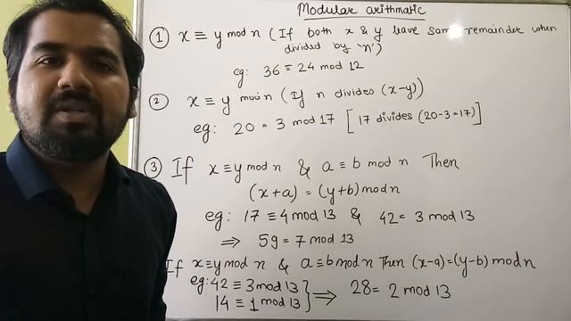 Modular Arithmetic Part-1 Explained with Examples in Hindi смотреть онлайн