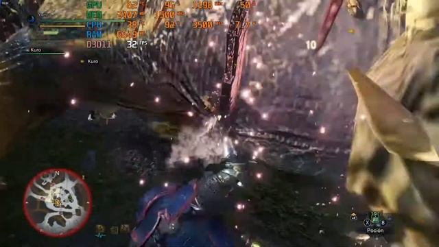 Monster Hunter World Athlon 3000g + Radeon Pro wx 3100 смотреть онлайн