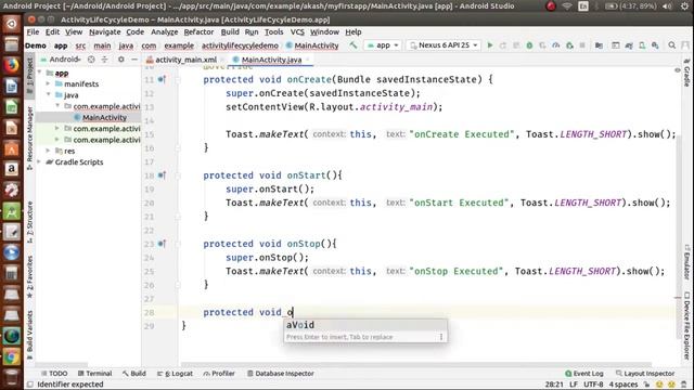 7 Stages of Android Activity Lifecycle Methods смотреть онлайн