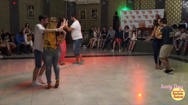 Sunny Days Bachata Festival Jack & Jill Intermediate Warm-up смотреть онлайн