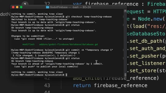 Basic Git Rebase Workflow смотреть онлайн