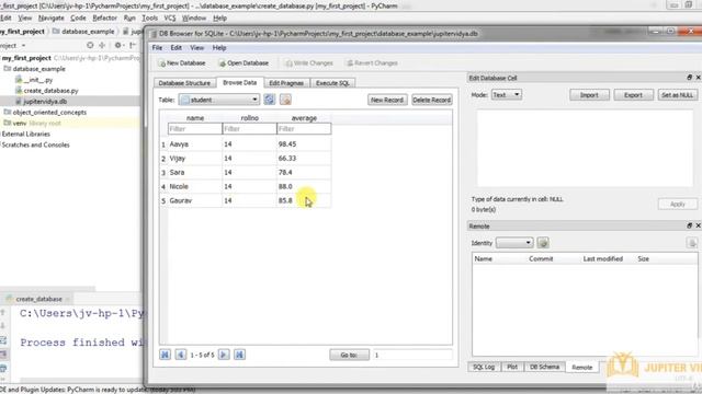 16.11 Delete Record | Database SQLite | Learn Python Programming Step by Step Tutorial смотреть онлайн