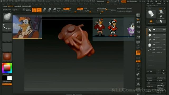 Zbrush 4R7 ЗИГЗАГ смотреть онлайн