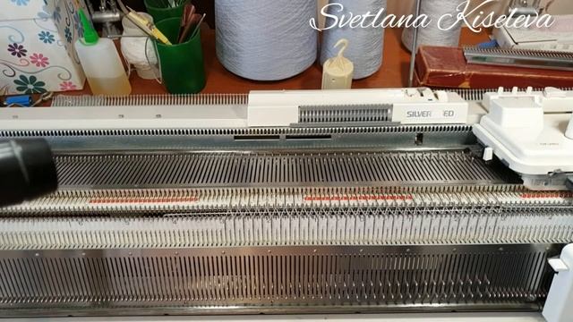 DIY Отвязка пробного образца для расчета вязания мужского свитера английской резинкой смотреть онлайн