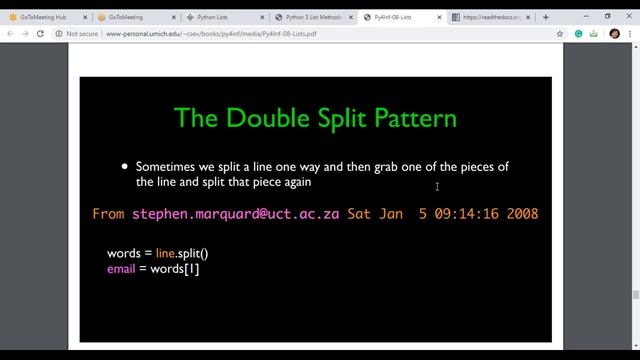 List of Python by Dr. Kamesh Duvvuri 5of7 смотреть онлайн