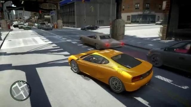 Grand Theft Auto IV - iCEnhancer 2.1 - Nvidia GTX 560Ti AMD Phenom II X6 1055T @3.6Ghz смотреть онлайн
