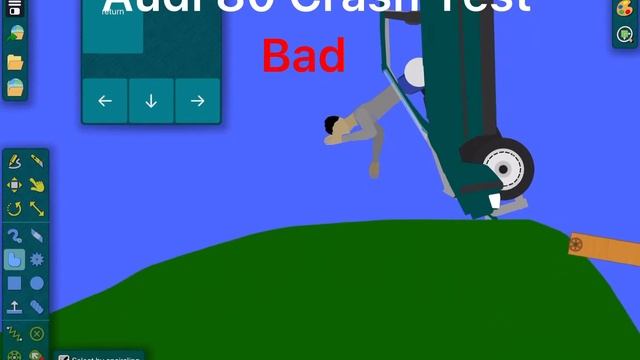 Audi 80 crash test смотреть онлайн
