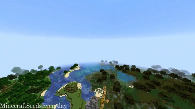 Minecraft Java 1.16.2 Seed: Exposed stronghold within a 1000 blocks from spawn смотреть онлайн