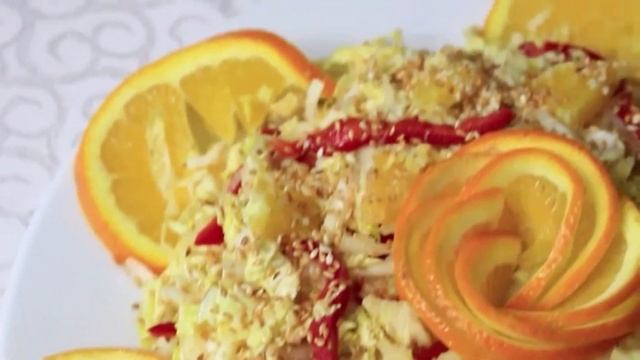 3 ВКУСНЕЙШИХ САЛАТА ИЗ ПЕКИНСКОЙ КАПУСТЫ / AY COOK смотреть онлайн