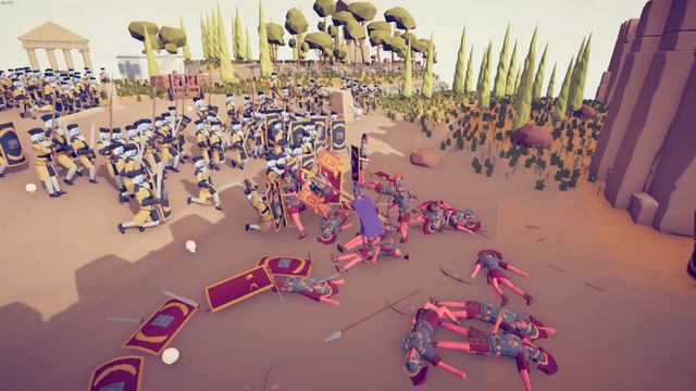 250x SPANISH ARMY SIEGE ROMAN CASTLE - Totally Accurate Battle Simulator TABS смотреть онлайн