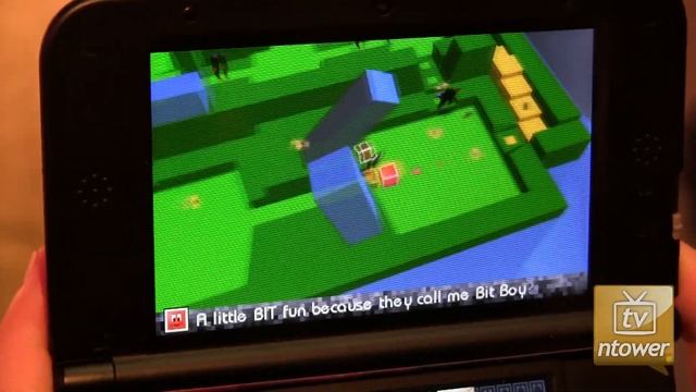 Off-Screen Gameplay - Bit Boy!! ARCADE (3DS) @ gamescom 2013 смотреть онлайн