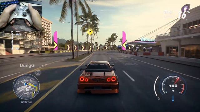 Need for Speed Heat Nissan Skyline GT-R Legent Edition смотреть онлайн