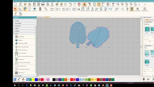 Hatch Embroidery:How to change stitch angles for fantastic embroidery! смотреть онлайн