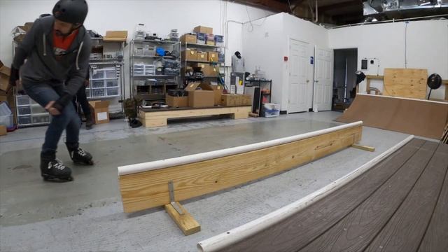 The Perfect Practice Rail (Only $60!) // Aggressive Inline Skating смотреть онлайн