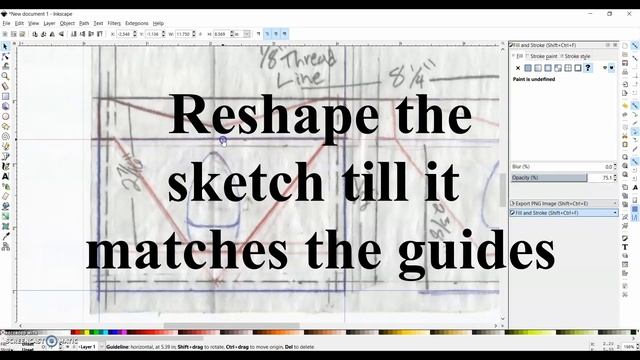 How to make a Leather Template for Bifold Wallet (Guide from sketch to PDF) смотреть онлайн