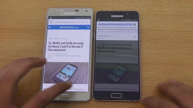 Samsung Galaxy A5 (2016) vs Galaxy A7 (2015) - Speed & Camera Test (4K) смотреть онлайн