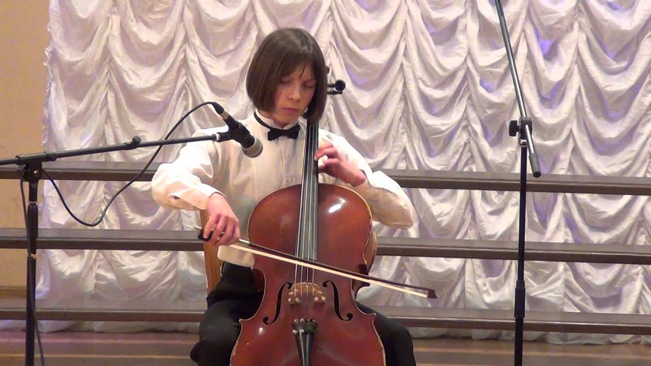 Д. Поппер "Концертный полонез" David Popper, Polonaise de concert смотреть онлайн