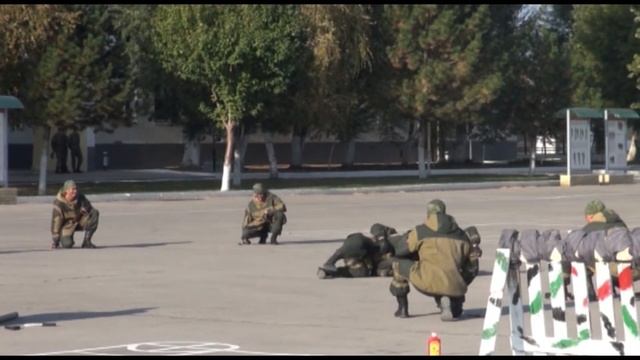 Показательное выступление разведывательной роты в/ч 3660 (Казачьи Лагери, 2012 год)
