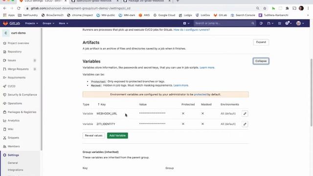 GitLab webhook Zitification смотреть онлайн