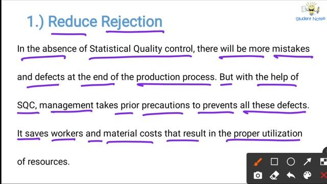 No.69 ~ Statistical Quality Control | Importance or Advantages || Student Notes || смотреть онлайн