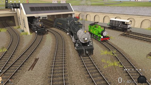 Trainz Railroad Simulator 2019 Polar Express visits Sodor смотреть онлайн