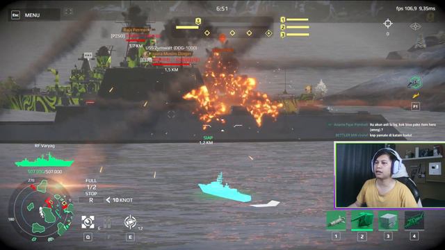 KAPAL PALING BAGUS BUAT MAIN MODE EVENT - MODERN WARSHIPS смотреть онлайн