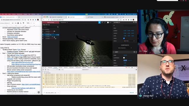 Live Stream Workshop Series Part 2: Creating WebXR game with A-Frame смотреть онлайн