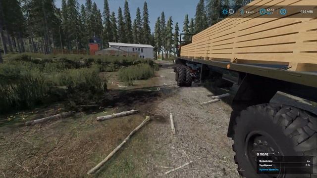 FS 22 - Два КРАЗА - 258. Перевозка. Лесоруб в Глуши. HOLMAKRA # 31 смотреть онлайн