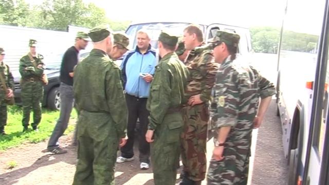 Сборы военно-патриотических клубов. Уфа Бекетово 27-29 июня 2011г. Приезд. смотреть онлайн