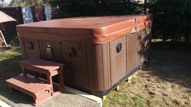 Переливной СПА бассейн цвет ОКЕАН - представляет Comfort SPA Expert смотреть онлайн