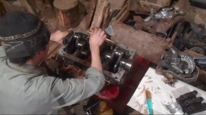 Сборка двигателя умз  417