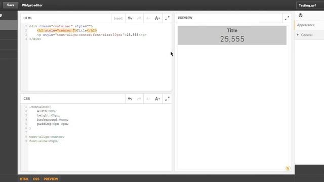 #3 Custom Kpi Object in Widget with Html & Css смотреть онлайн
