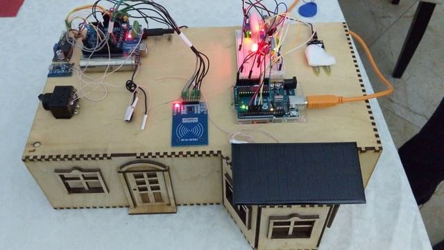 Проект "Умный дом" на Ардуино. Project "Smart house" on Arduino. смотреть онлайн
