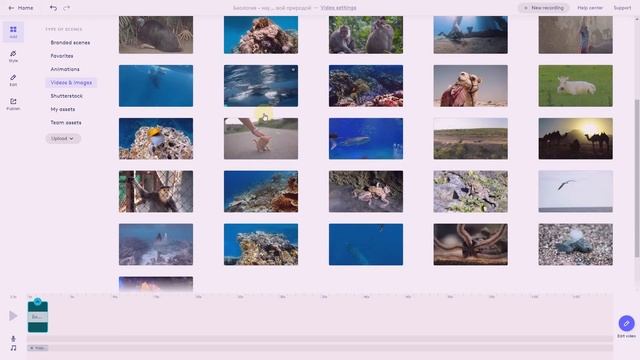 Видеоредактор Biteable значительно обновился смотреть онлайн