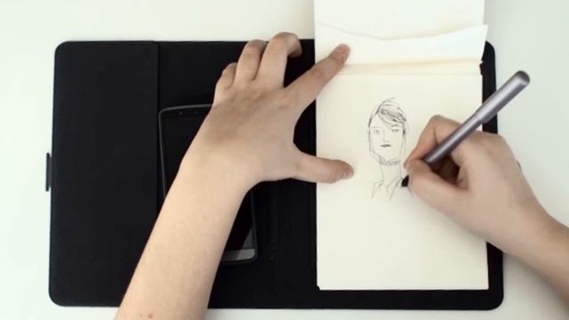 Sketch to digital with Wacom Bamboo Spark смотреть онлайн