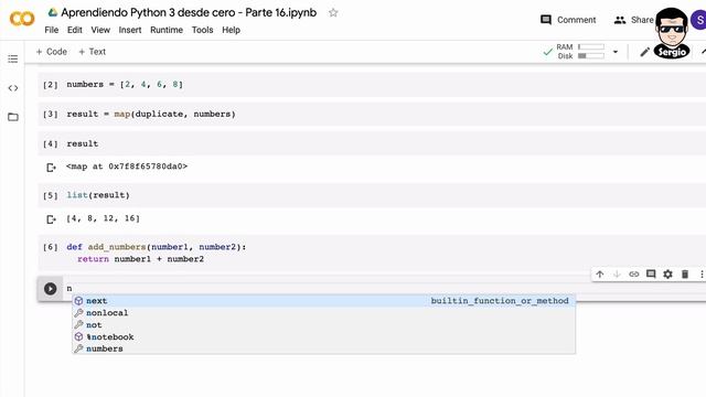 Curso PYTHON 3 desde CERO, 16/20 - MAP смотреть онлайн