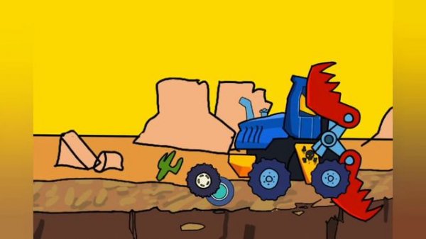 Истинный победитель! Car eats car