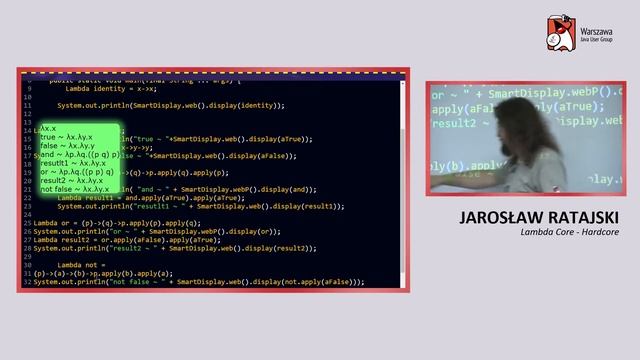 WJUG #183 - Lambda Core: Hardcore - Jarosław Ratajski смотреть онлайн