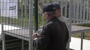 Монтаж  ограждения  из  сетки композитной стеклопластиковой производства «Полоцк-Стекловолокно»