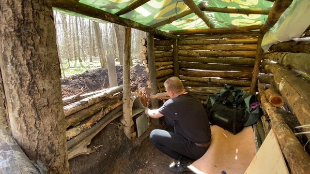 Лесная Землянка. Часть Вторая. Дверь, окно и Чудо-Печь смотреть онлайн