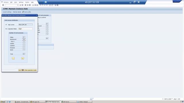 SAP Operation modes смотреть онлайн