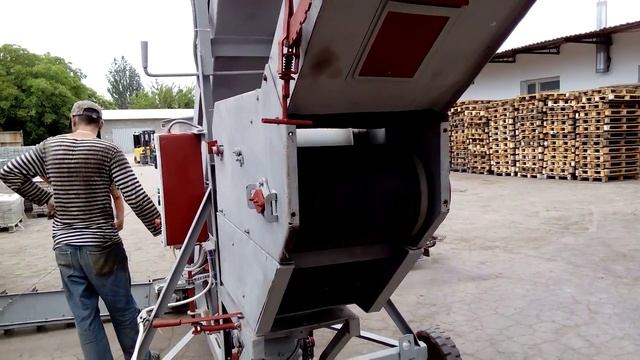 Зернометатель самопередвижной ЗМ-60. Настройка и проверка работы. смотреть онлайн