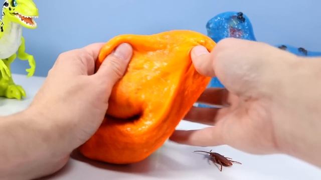 Zuru Oosh Hairy Slime and the Robo Alive Rampaging Raptors Review! смотреть онлайн