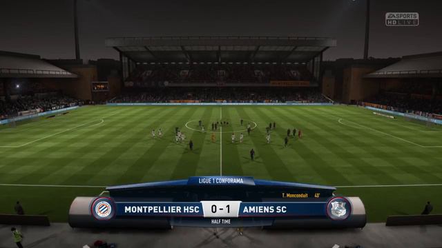 FIFA 18 | Montpellier vs Amiens | Ligue 1 Conforama 2017/18 | Full Gameplay PS4 смотреть онлайн