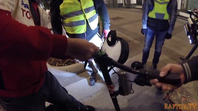 Dualtron Raptor (ночная покатушка по центру Москвы)