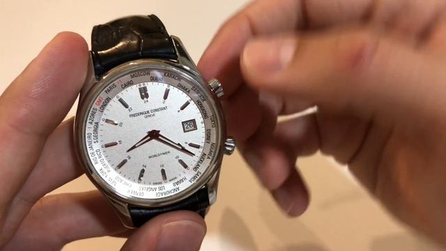 FREDERIQUE CONSTANT WORLDTIMER. Обзор часов Фредерик Констант GMT смотреть онлайн