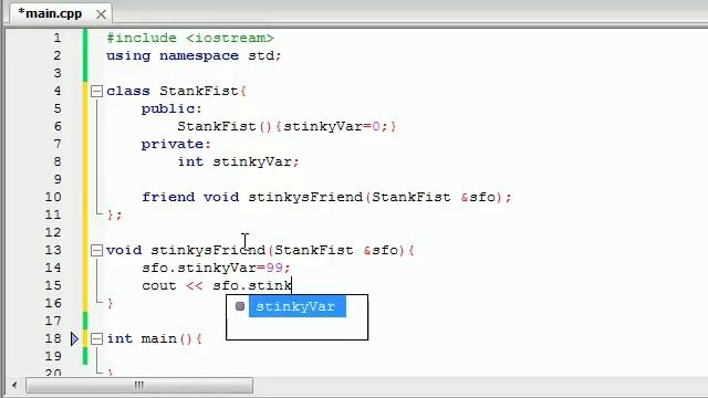 Buckys C++ Programming Tutorials - 48 - friend смотреть онлайн