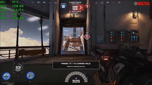 LawBreakers (BETA) - Core 2 Quad Q8400 / GTX 1050 / 4GB RAM смотреть онлайн